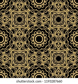 vector illustration. pattern with floral ornament, decorative border. design for print fabric, super fantastic bandana