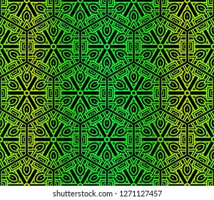 Vector Illustration. Pattern With Floral Ornament, Decorative Border. Design For Print Fabric. Paper For Scrapbook
