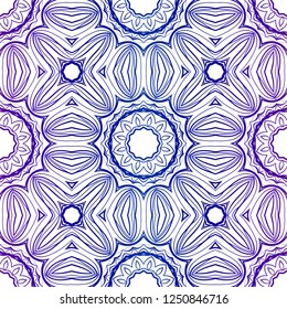 Vector Illustration. Pattern With Floral Seamless Ornament. Design For Print Fabric, Fashion