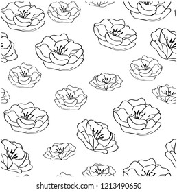 
vector illustration pattern flowers, notepad,