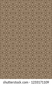 vector illustration. pattern with geometric ornament, decorative border. design for print fabric.