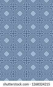 vector illustration. pattern with geometric ornament, decorative border. design for print fabric.