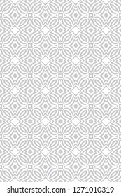 Vector illustration. pattern with geometric ornament, decorative border. design for print fabric. paper for scrapbook.