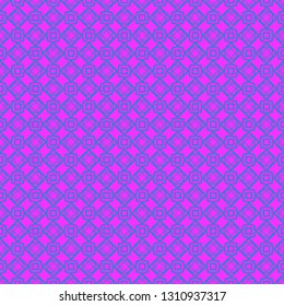 Vector Illustration. Pattern With Geometric Ornament, Decorative Border. Design For Print Fabric. Purple blue color.