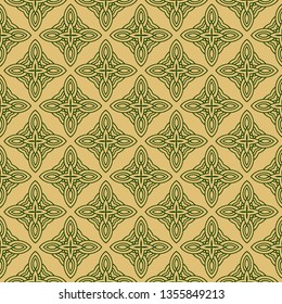Vector Illustration. Pattern With Geometric Ornament, Decorative Border. Design For Print Fabric.
