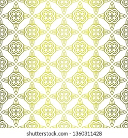 Vector Illustration. Pattern With Geometric Ornament, Decorative Border. Design For Print Fabric.
