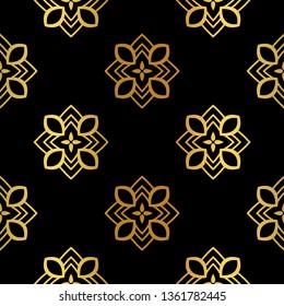 Vector Illustration. Pattern With Geometric Ornament, Decorative Border. Design For Print Fabric.