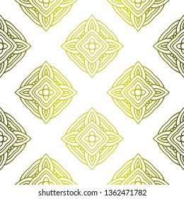 Vector Illustration. Pattern With Geometric Ornament, Decorative Border. Design For Print Fabric.