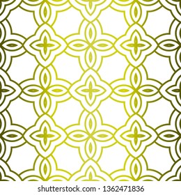 Vector Illustration. Pattern With Geometric Ornament, Decorative Border. Design For Print Fabric. Paper For Scrapbook