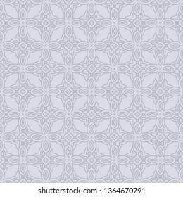 Vector Illustration. Pattern With Geometric Ornament, Decorative Border. Design For Print Fabric. Paper For Scrapbook