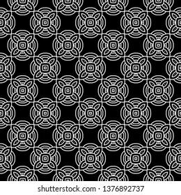 Vector Illustration. Pattern With Geometric Ornament, Decorative Border. Design For Print Fabric.