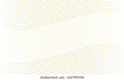 Vector illustration of the pattern of the golden lines abstract background. EPS10.