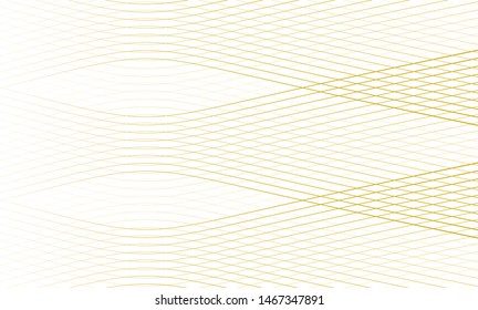 Vector illustration of the pattern of the golden lines abstract background. EPS10.