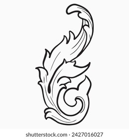 Vector illustration pattern graphic design,art tattoo sketch,hand drawing,use in printing