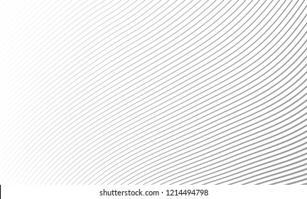 Vector illustration of the pattern of gray lines abstract background. EPS10.