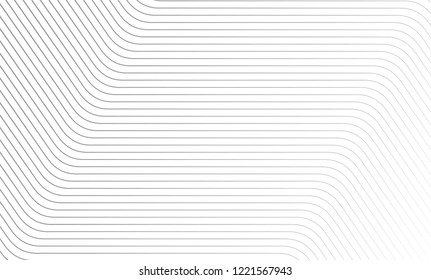 Vector Illustration of the pattern of gray lines on white background. EPS10.