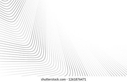 Vector Illustration of the pattern of gray lines on white background. EPS10.