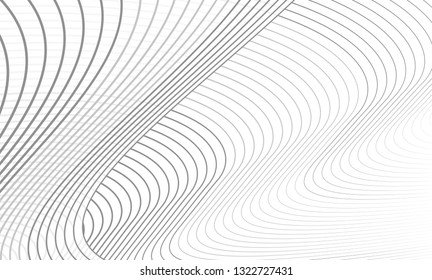 Vector illustration of the pattern of the gray lines abstract background. EPS10.