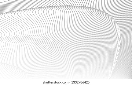 Vector illustration of the pattern of the gray lines abstract background. EPS10.