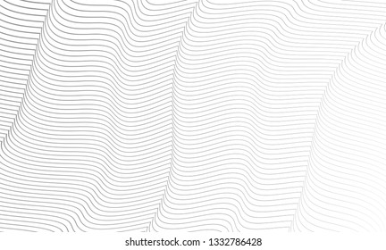 Vector illustration of the pattern of the gray lines abstract background. EPS10.