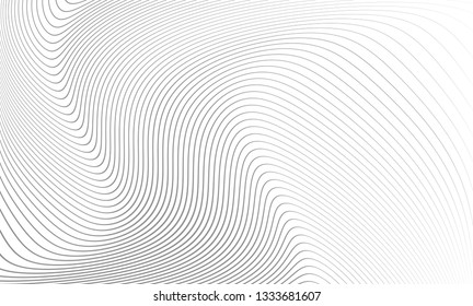 Vector illustration of the pattern of the gray lines abstract background. EPS10.