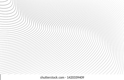 Vector illustration of the pattern of the gray lines abstract background. EPS10.