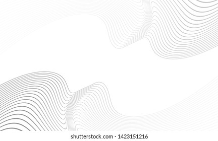 Vector illustration of the pattern of the gray lines abstract background. EPS10.