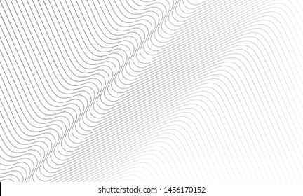 Vector illustration of the pattern of the gray lines abstract background. EPS10.