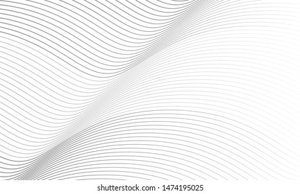 Vector illustration of the pattern of the gray lines abstract background. EPS10.