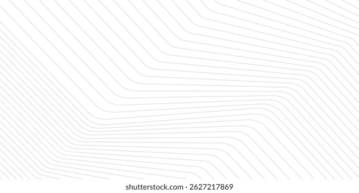 Ilustração vetorial do padrão de linhas cinzas no plano de fundo branco