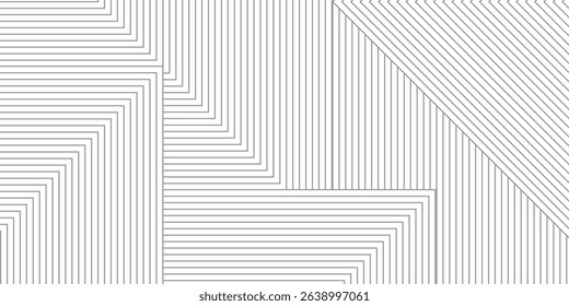 Vector Illustration of the pattern of gray lines on white background. EPS10.