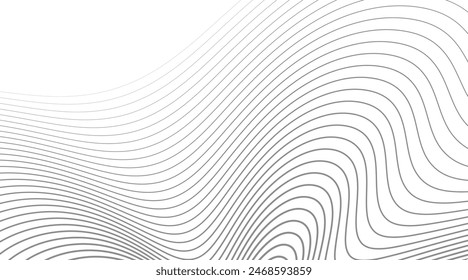 Vector Illustration pattern of lines abstract background. EPS10