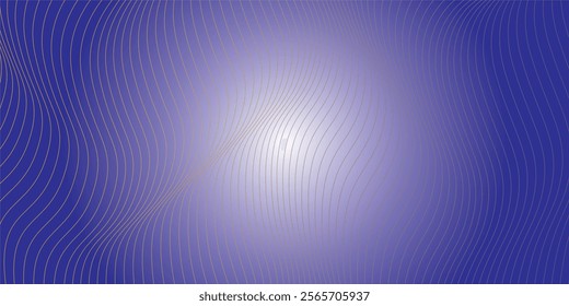 Vector Illustration of the pattern of lines abstract background Wave Swirl curve lines with blend effect