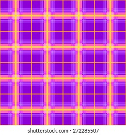 vector illustration pattern of purple tartan fabric