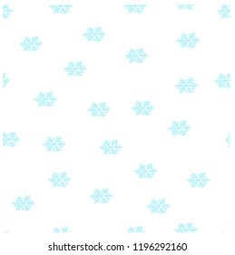 
vector illustration pattern of snowflakes, snow, new year, christmas