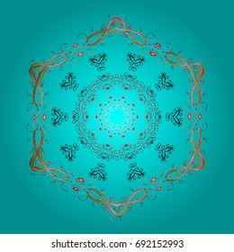 Vector illustration. Pattern with snowflakes.vector christmas abstract colorful background with falling snowflake.