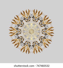 Vector illustration. Pattern with snowflakes.vector christmas abstract colorful background with falling snowflake.