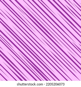 vector illustration A pattern of straight lines with pointed ends. Beautiful purple on a pink background.