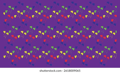 Vector Illustration of the pattern various color