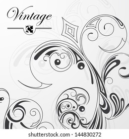 Ilustración vectorial de un fondo con patrones