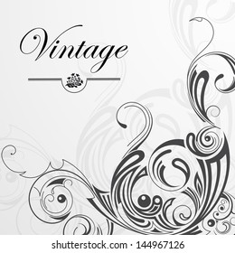 Vector illustration of a patterned background