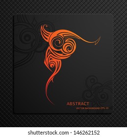 Vector illustration of a patterned background