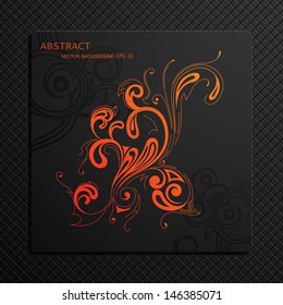 Vector illustration of a patterned background