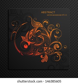 Vector illustration of a patterned background
