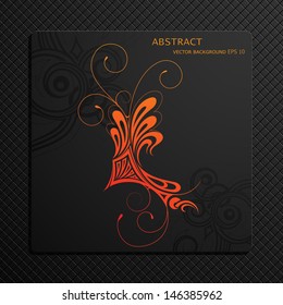 Vector illustration of a patterned background