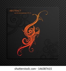 Vector illustration of a patterned background