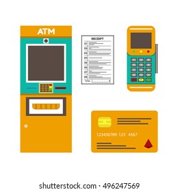 Vector illustration of payment icons