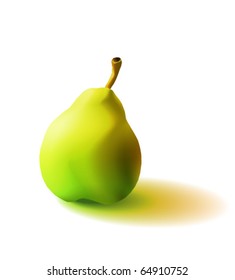 Vector illustration pear