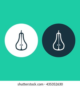 Vector illustration of pear icon