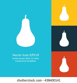 Vector illustration of pear icon